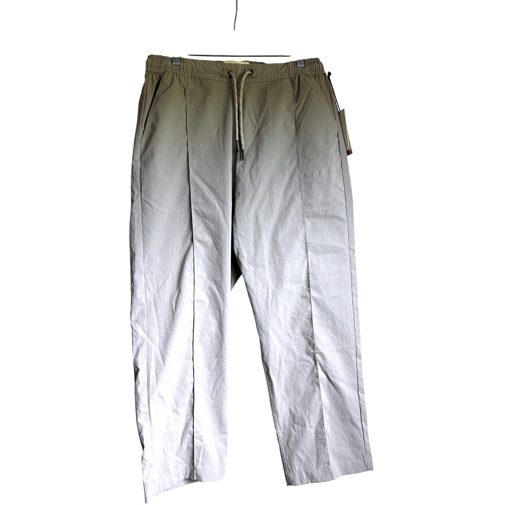 Honor The Gift Pleated Drawstring Trousers Bone Khaki Size 30 NEW